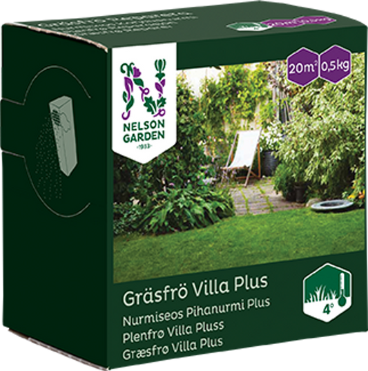 BEGRENSET LAGER!!!  Plenfrø Villa Pluss 0,5 kg